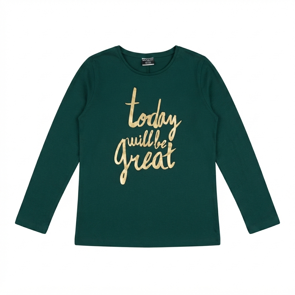 T-Shirt – Girl’s Printed Long Sleeve