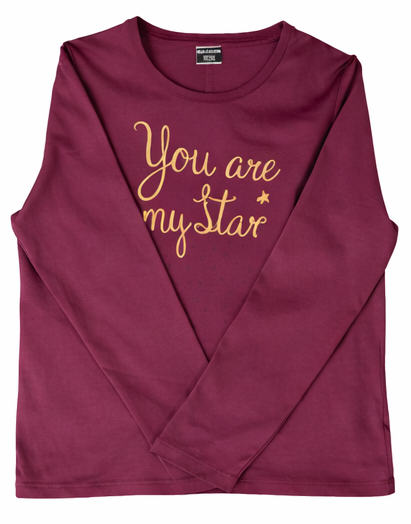 T-Shirt – Girl’s Printed Long Sleeve