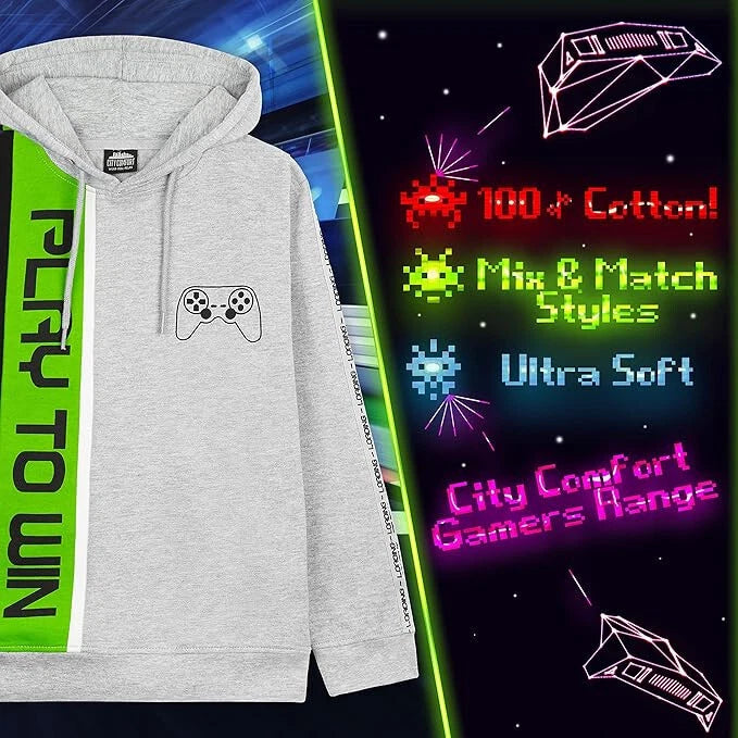 Hoodie - Play to Win Boy's - Premium Quality