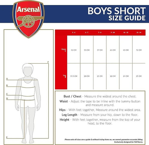 *Official Merchandise* Arsenal Boys Pyjama Shorts